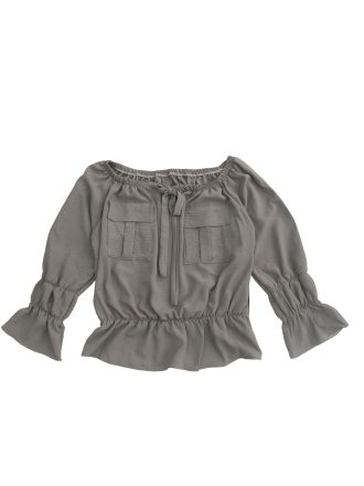 بلوز آستین بلند زنانه تویین مدل T-200-8