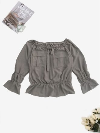 بلوز آستین بلند زنانه تویین مدل T-200-8